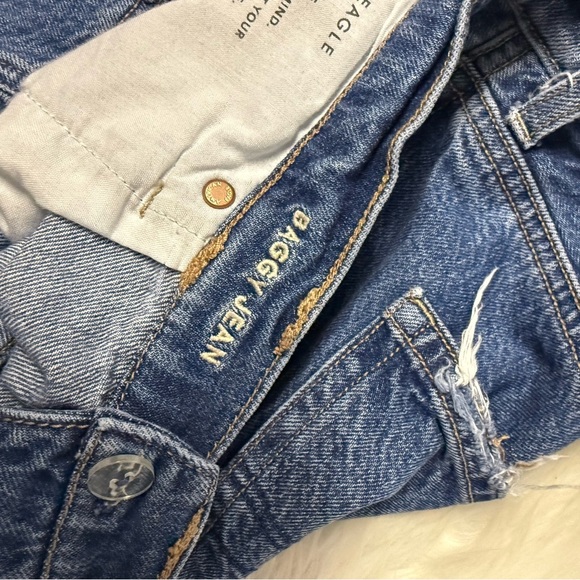 American Eagle Baggy Jean Women’s Crossover Button Size 20 Regular - Picture 4 of 8